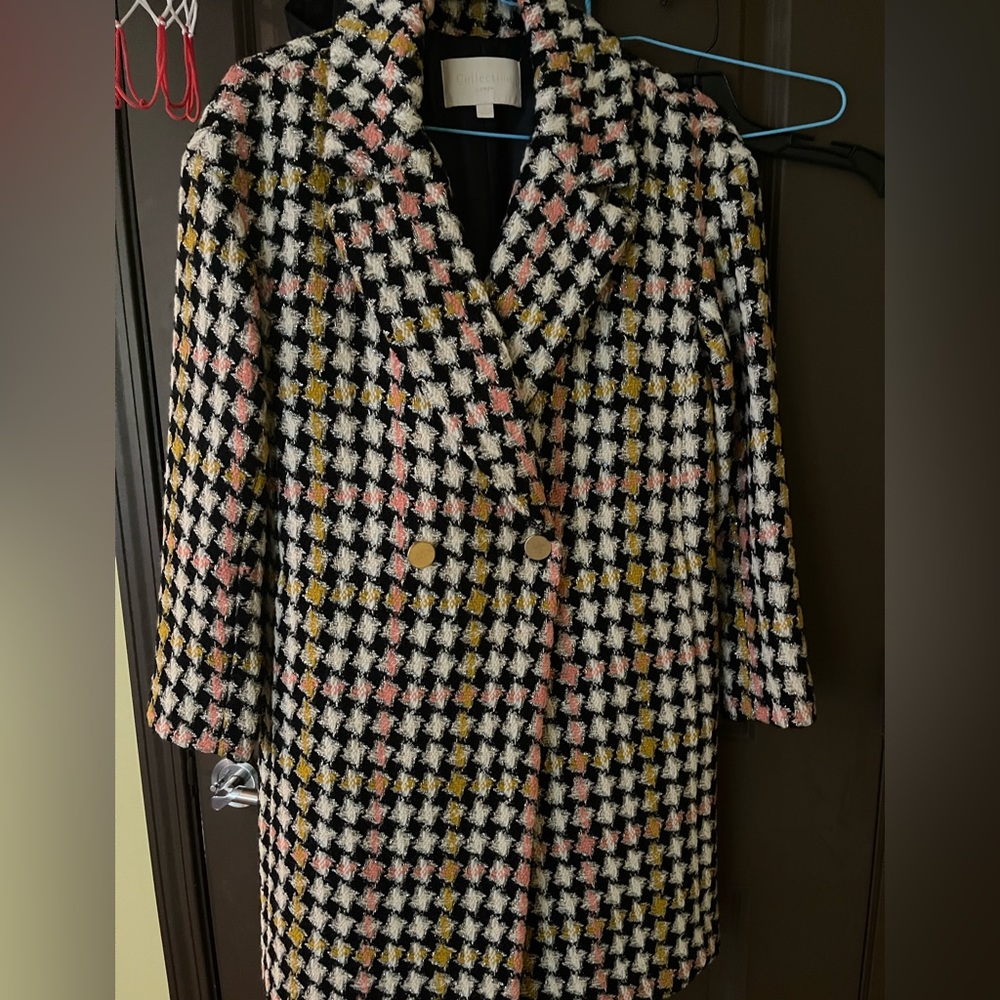 J Crew Collection Lurex Coat